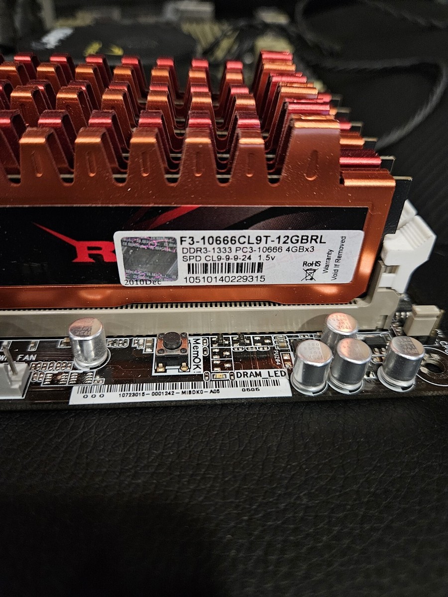 ASUS Sabertooth X58 Motherboard Intel Core i7-950 3.06GHz 8GB RAM
