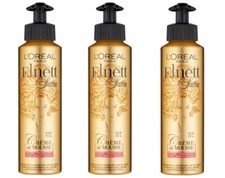 Image of 3x L'OREAL ELNETT Satin Creme De Mousse Volume 200ml Strong Hold Styling Mousse