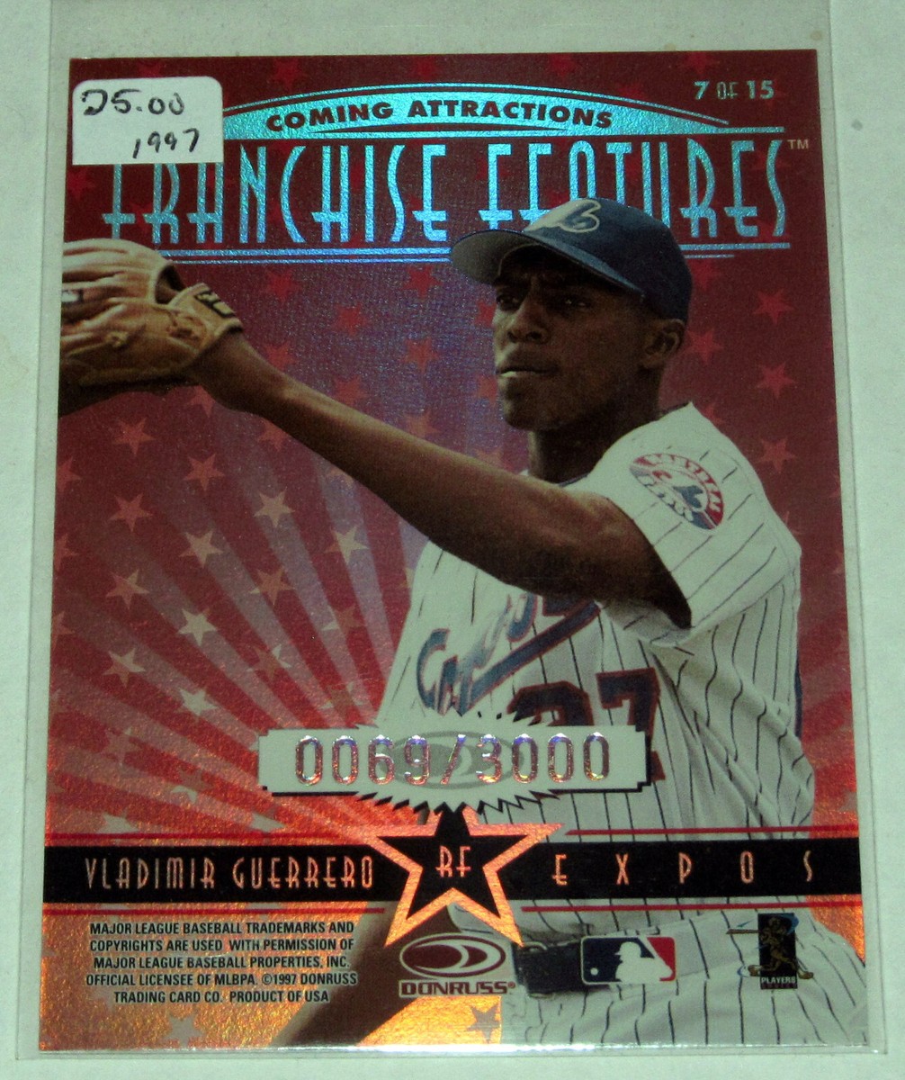 ミュージシャン bonds-R 1997 Donruss Franchise Features 7 Barry Bonds & Vladimir
