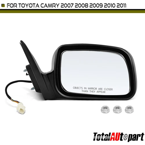 Black Mirror w/ Heated & Power Adjust for Toyota Camry 2007-2011 Right Passenger