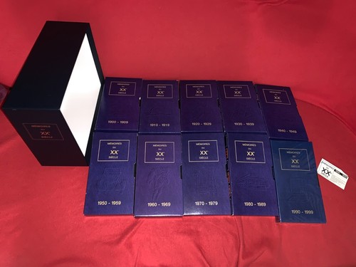 Enzyklopädie Bordas Erinnerungen des 20. Jahrhunderts von 1900 bis 1999 in 10 VHS-Kassetten