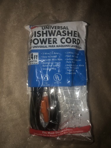 Are Dishwasher Power Cords Universal 