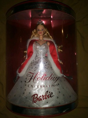 2001 special edition holiday celebration barbie value