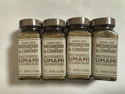 4 Pack Trader Joe's Mushroom & Company Multipurpose Umami Seasoning Blend 2.1 oz