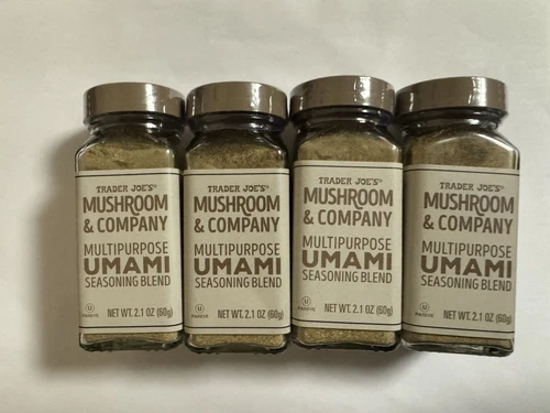 4 Pack Trader Joe's Mushroom & Company Multipurpose Umami Seasoning Blend 2.1 oz