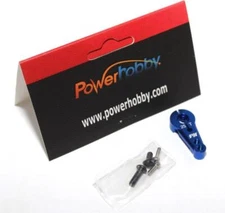 New Powerhobby 25T Aluminum Servo Horn Blue : Futaba s9650 s3151 s3152