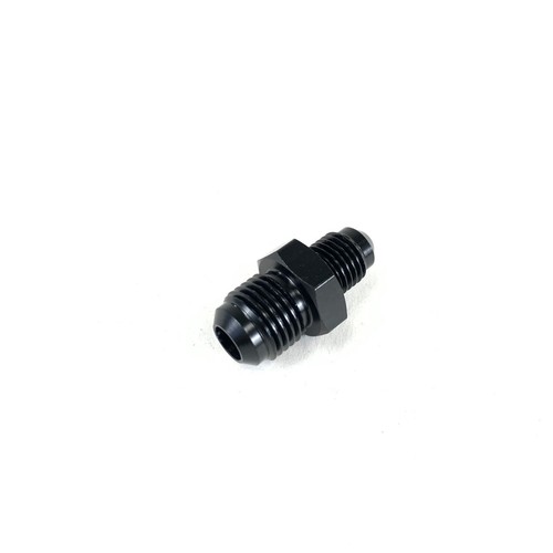 -4AN Male to 6AN Male Straight Flare Swivel Aluminum Fitting Adapter Black - Picture 8 of 10