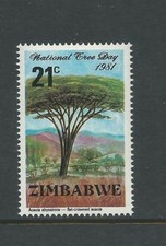 1981 National Tree Day 21 cent only complete MUH/MNH as Issued 