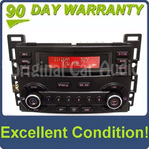 2006 - 2009 PONTIAC G-6 G6 Radio 6 Disc Changer CD Player OEM Player Receiver