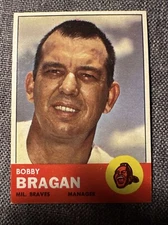 1963 Topps Bobby Bragan Milwaukee Braves #73