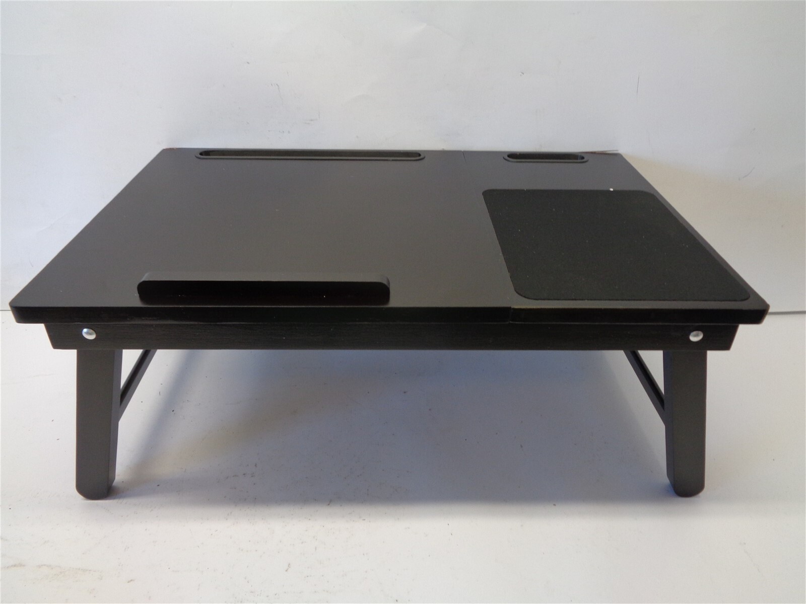 Damaged-Birdrock Multi-tasking Lap Tray w Phone/Tablet Slots Model #: 5031