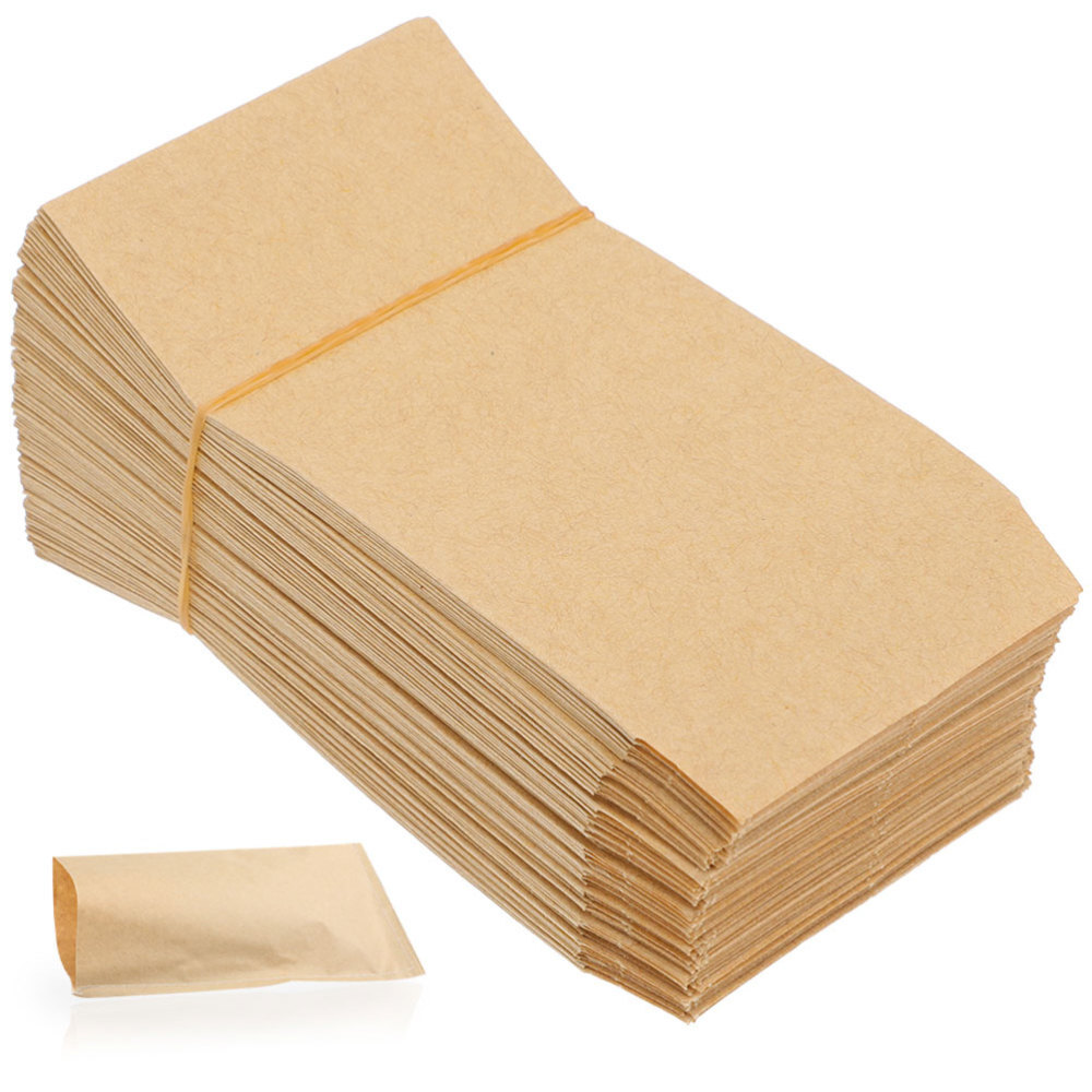 100 Pcs Bag Corn Pouch Storing Bags Rice Storage Paper Kraft Portable