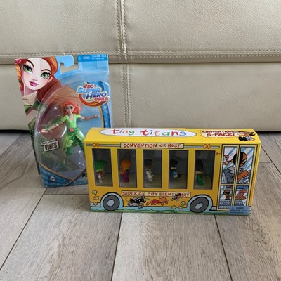 Mattel/Mattycollector 2012 SDCC Tiny Teen Titans Convention 5 pack & poison ivy