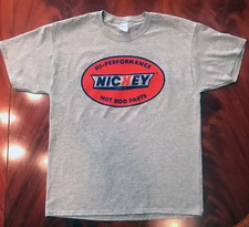 Official Nickey Chicago Brand Men's Shirt - Gray