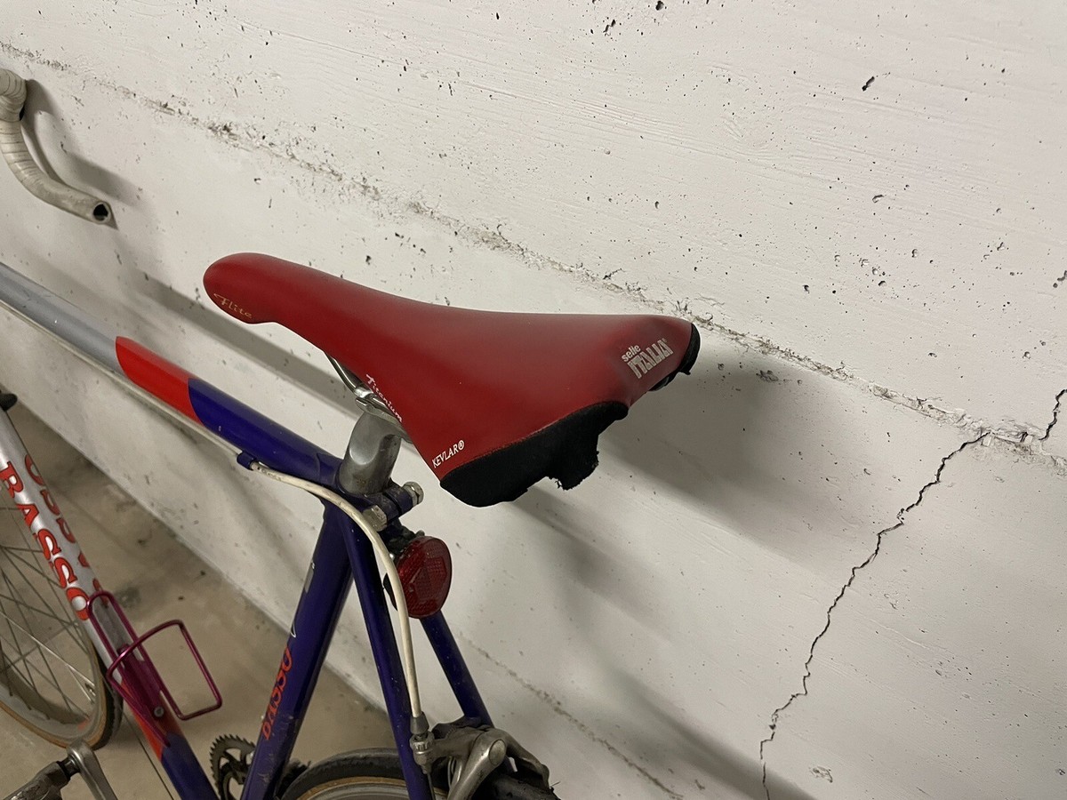 BICI BICICLETTA CORSA BASSO TELAIO COLUMBUS CROMOR 52X52 CAMBIO CAMPAGNOLO