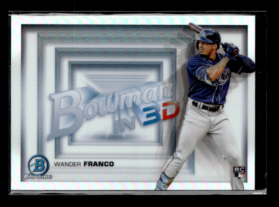 2022 Bowman #B3D-1 Wander Franco Bowman in 3-D! Rookie RC