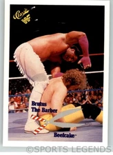 1990 Classic WWF WWE #113 Brutus Barber Beefcake
