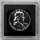 1956 FRANKLIN HALF DOLLAR, PREMIUM GEM, 90% SILVER, US MINT PROOF COIN