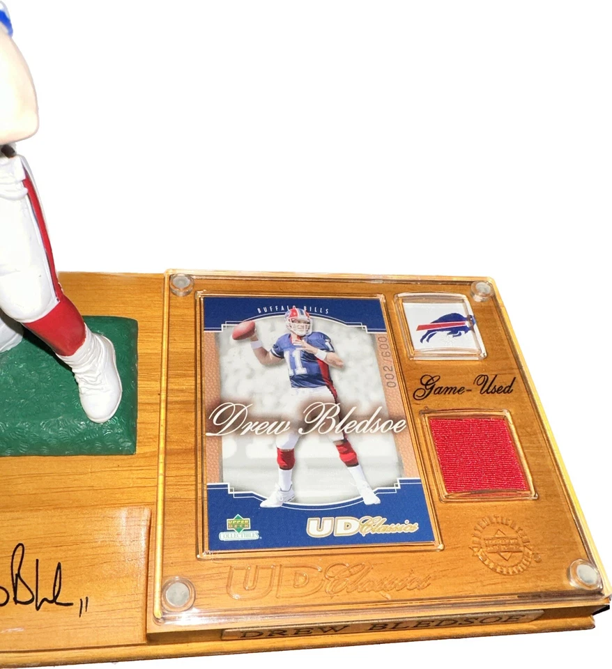 Drew Bledsoe Upper deck 经典限量摇头公仔 /600 宽松 无盒 — 第 2/2 张图片