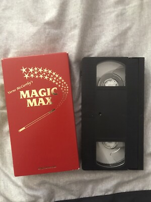 EXTREMELY RARE Vintage Magic Max: Laser Pen VHS Tape And Box