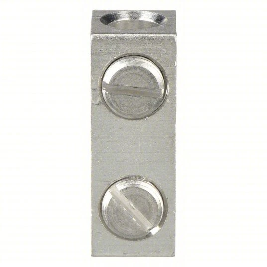 🔥2 NEW🔥 BURNDY Mechanical Connector: 2 Conductors, Aluminum, 3/8 in Stud Size - Image 3 of 4