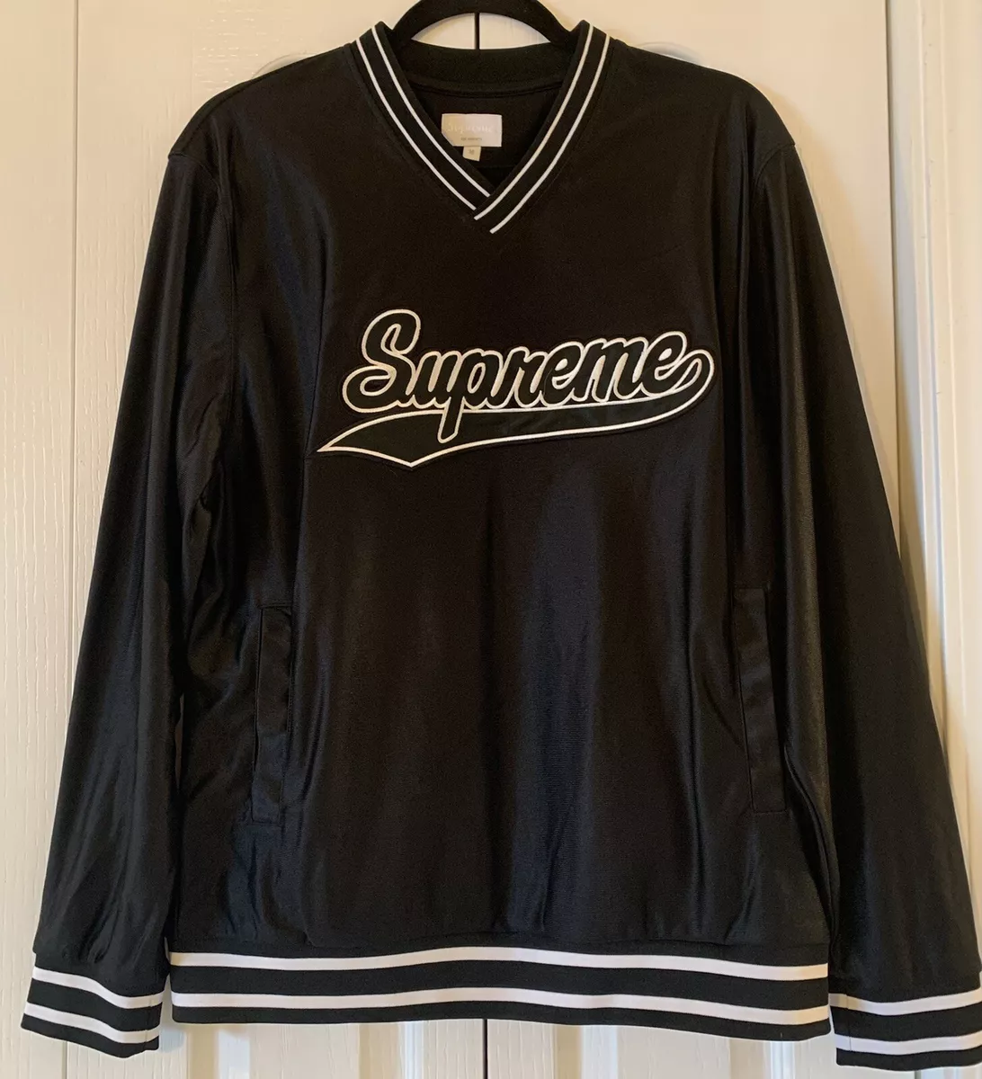 Supreme baseball warm up clearance top