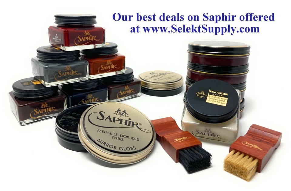 Saphir Medaille d'Or Pate de Luxe Shoe Polish Wax All Colors eBay