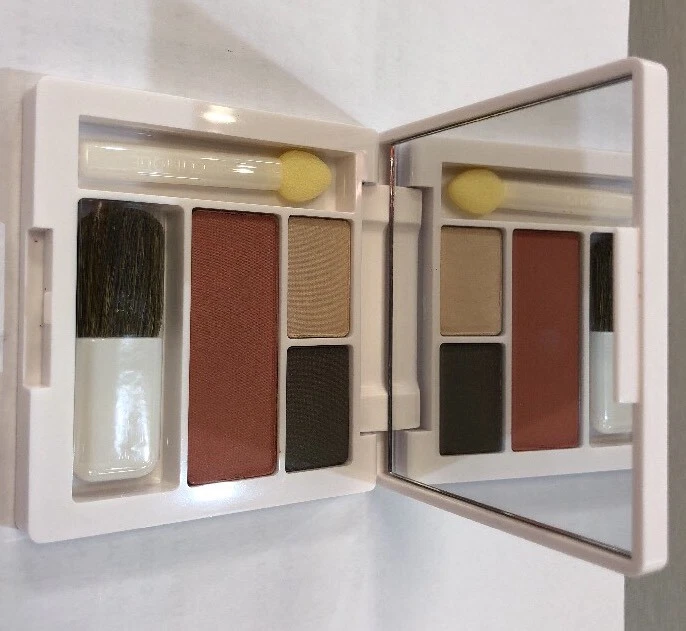 BRAND NEW CLINIQUE Duo Neutral Territory Eye Shadow with Fig Pink Powder Blusher - Image 4 of 4