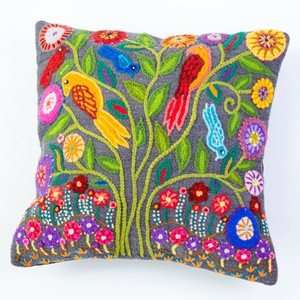 peruvian embroidered pillows