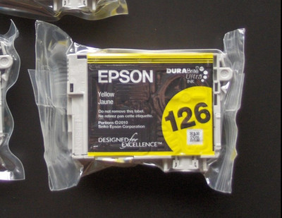  Epson GENUINE 126 Hight-Capacity T1264 Yello Ink   NX330 NX430 435 520 545 