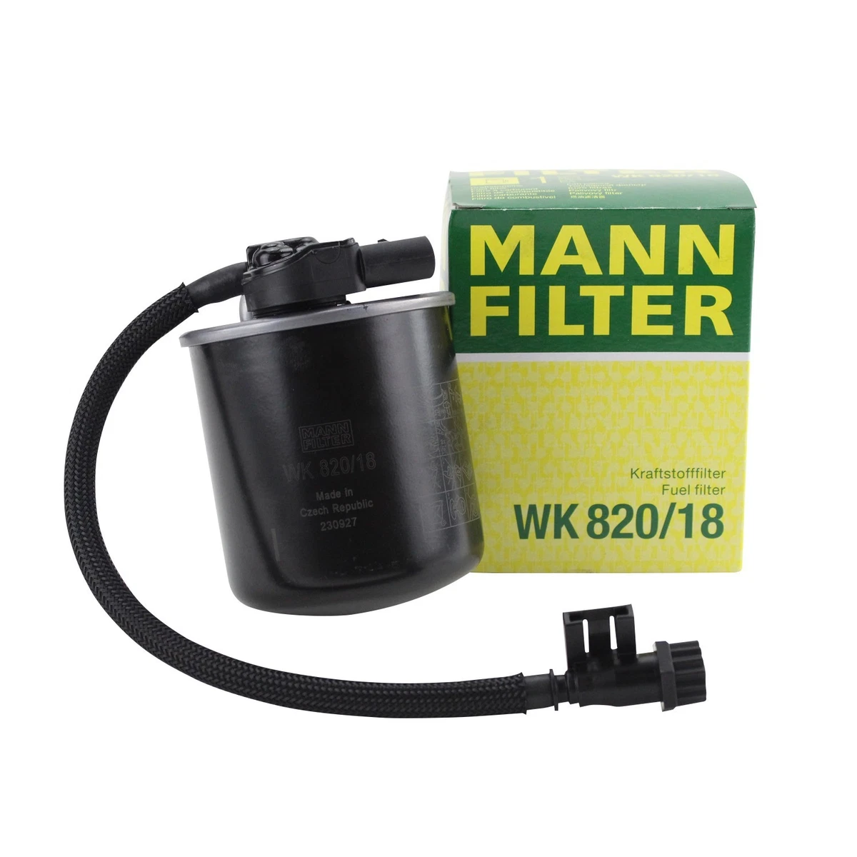 Filtro De Combustible Diesel Mann Para Mercedes ML320 2007-2009 - Modelo WK 842/23 X-BJ, Fabricado En República Checa