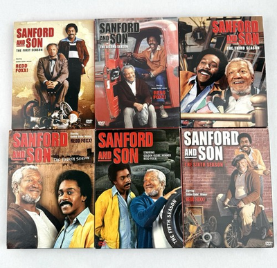 #ad Sanford and Son: the Complete Series DVD 17 Discs Seasons 1 6 Box Sets VGC $28.96