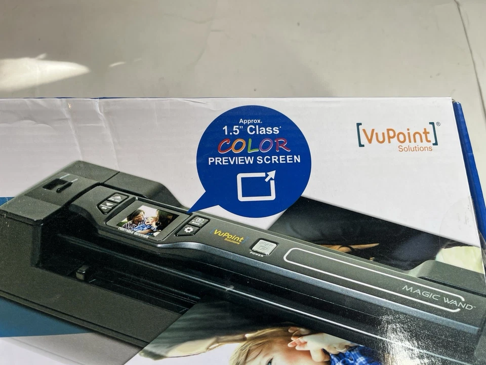 Magic Wand VuPoint Portable Handheld Scanner + Auto Feed Dock PDSDK-ST470T-VP - Image 3 of 4