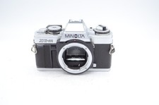 Minolta XG-M 35mm Film SLR Camera Body, Chrome Camera Body Only