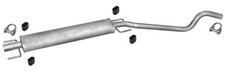 Pot d'échappement Opel ASTRA