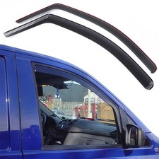 Windabweiser Regenabweiser Schwarz getönt für Mercedes Vito Viano W639 2003-2013