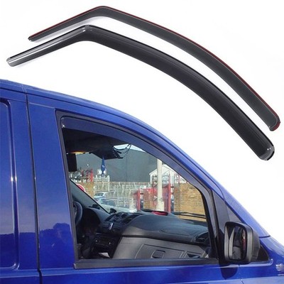 Windabweiser Regenabweiser Schwarz getönt für Mercedes Vito Viano W639 2003-2013