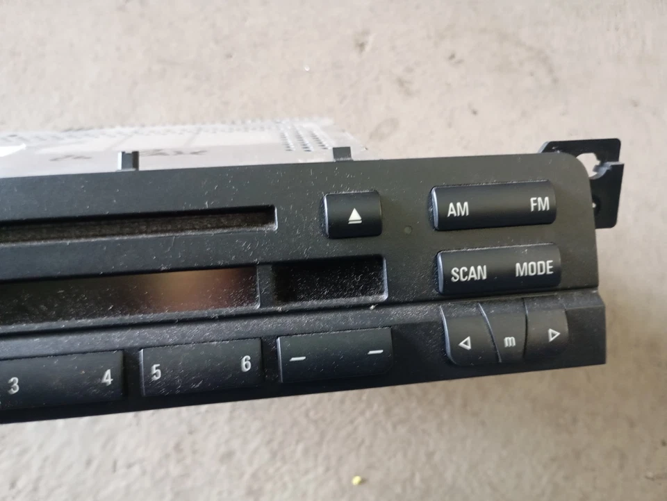 BMW 3er E46 Limousine Touring Cabriolet Radio CD Orig. Business RCD109-03 - Photo 3/4