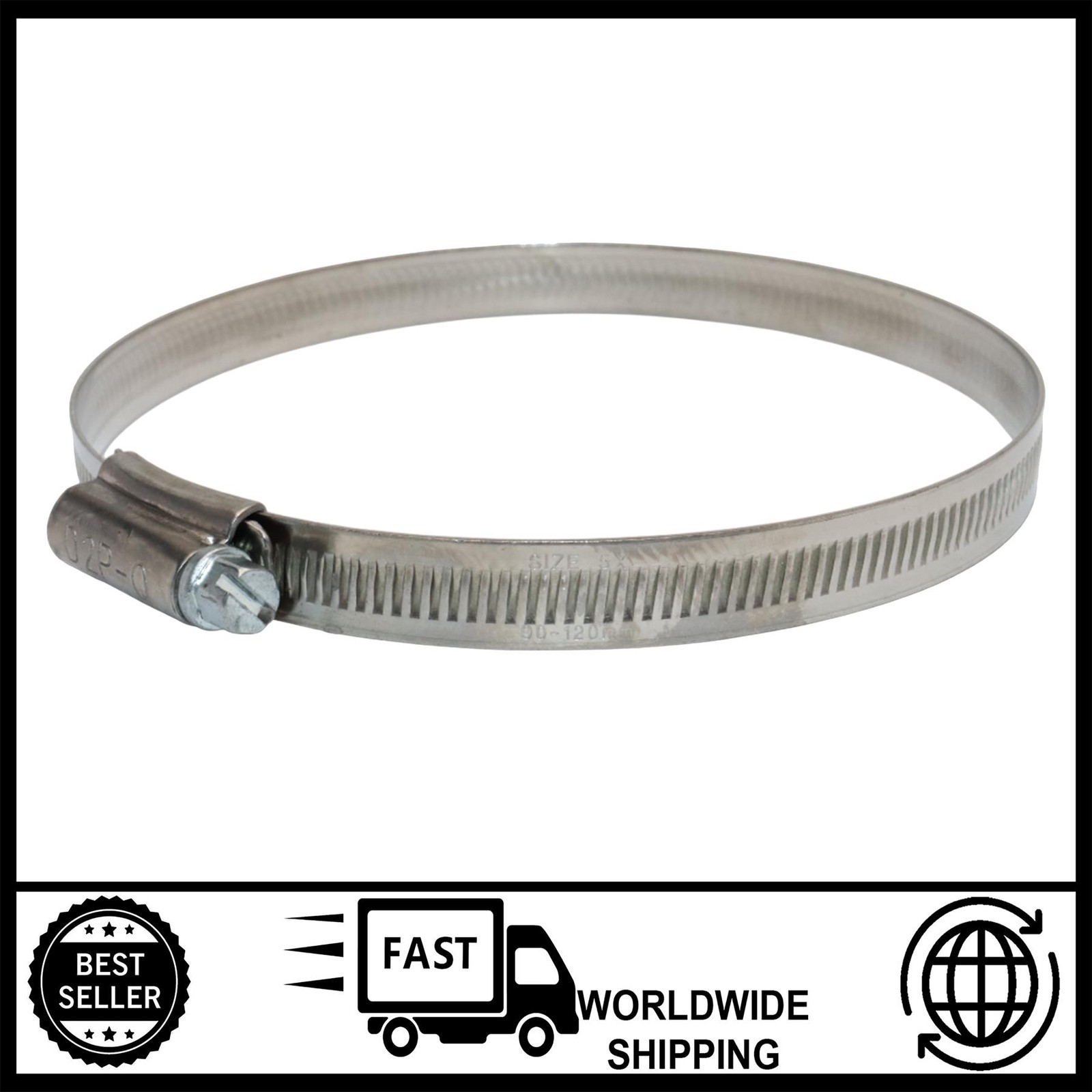 Jubilee Hose Clamp 90–120mm Stainless Steel 304