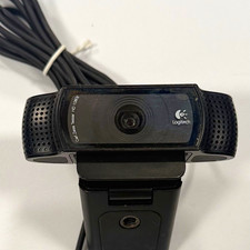 Logitech C920 HD Pro 1080p Webcam 30fps USB 2.0 Built-In Mic Clip-On Black