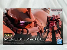 BANDAI RG Gundam 1/144 MS-06S Char's ZAKU II Plastic Model Kit Japan