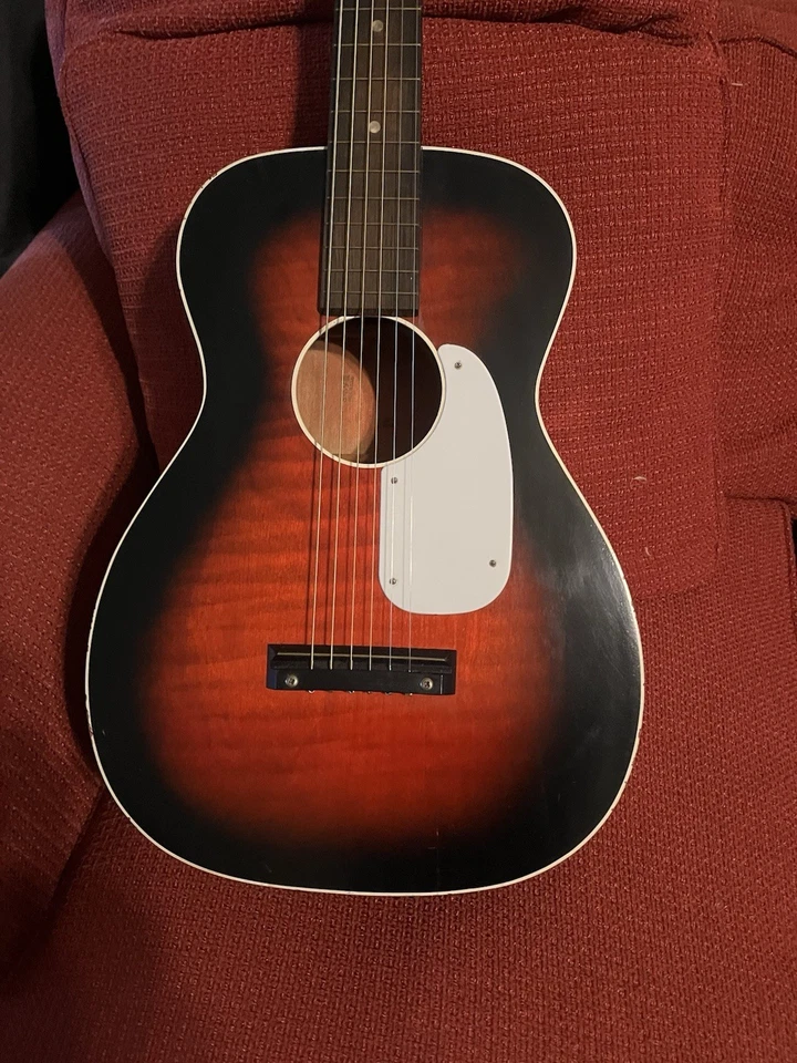 Harmony Stella H933 USA Made Fender Headstock Acoustic Guitar-Gr8 Lil Player - Image 2 of 4