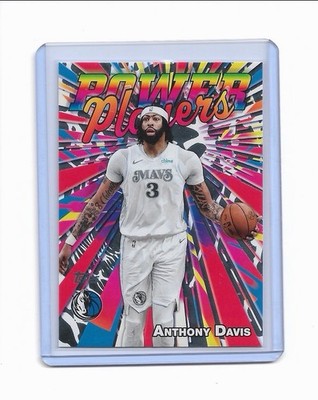 2025-26 Topps Basketball: Power Players #PP-13 Anthony Davis - Mavericks