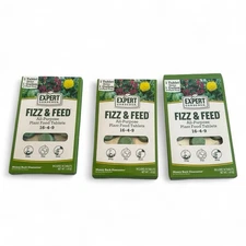 3 Expert Gardener Fizz and Feed All Purpose Plant Food 30 Tablets 16-4-9 3 Packs