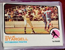 1973 Topps #370 Willie Stargell - Pittsburgh Pirates MLB HOF’er, Clean / Sharp !