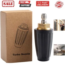 Pressure Washer Tips Turbo Nozzle Pressure Washer 4000 PSI Max Rotating Press...