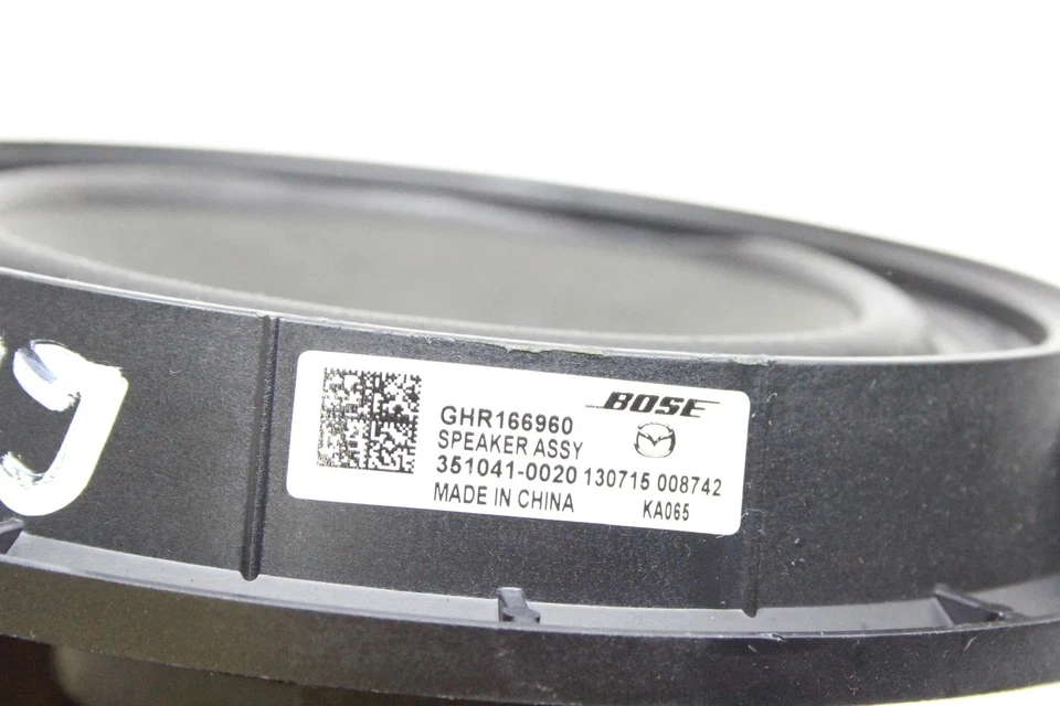 MAZDA 3 BM Haut-parleur Sonore de Porte Arrière Droite GHR166960 2.00 23717003 - Photo 4/4