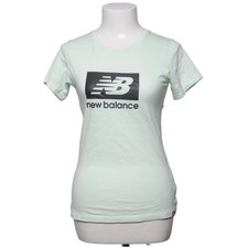 New Balance, T-shirt, Größe: XS, Grün, Print, Damen #sqP