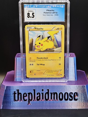 Pikachu graded CGC 8.5 for sale on eBay