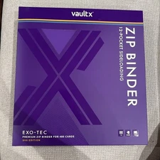 VaultX SV6 Twilight Masquerade Exo-Tec 12 pocket Zip Binder NEW 480